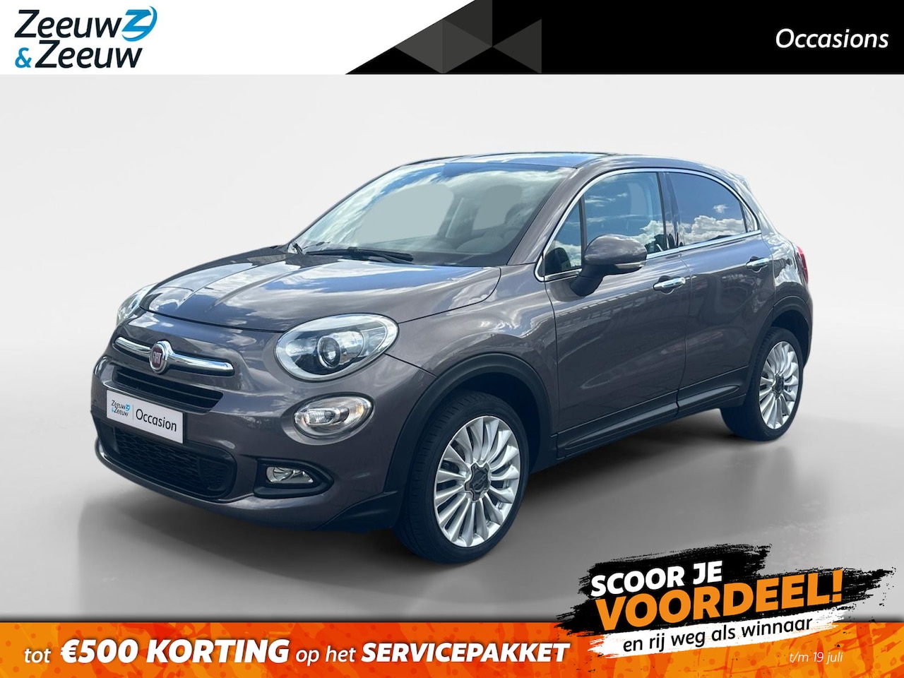 Fiat 500 X Cross - 1.4 Turbo MultiAir CrossPlus | Navi | Climate | PDC | - AutoWereld.nl