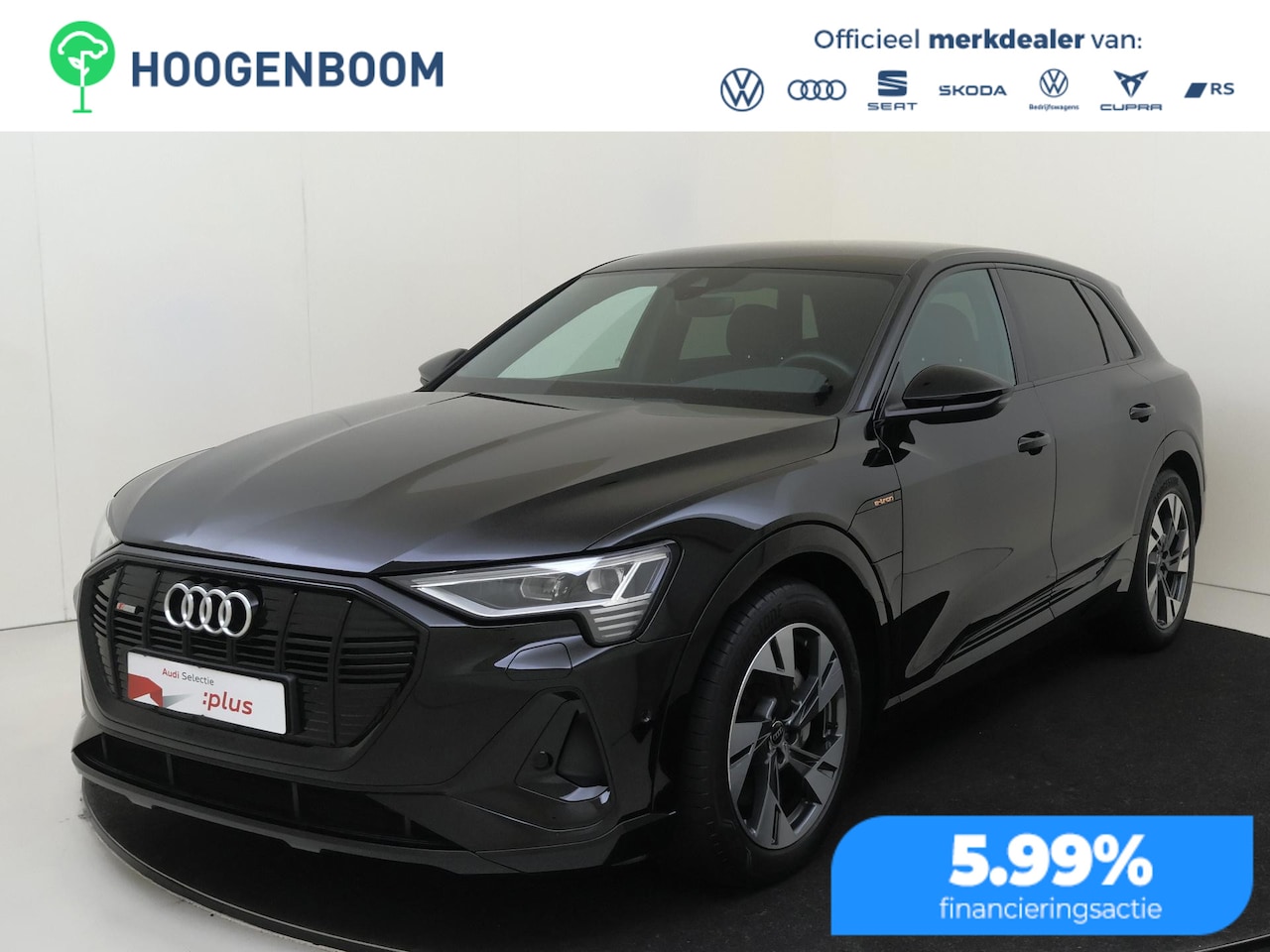 Audi e-tron - 50 quattro S edition 71 kWh | SoH 100% | Bang & Olufsen | Parkeerassistent | Navigatie Plu - AutoWereld.nl