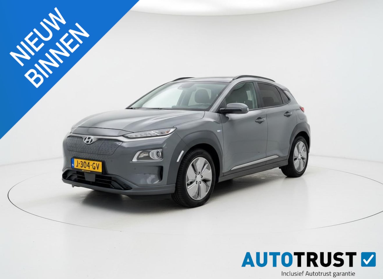 Hyundai Kona Electric - EV Premium 64 kWh SCHUIF/KANTEL CAMERA NAV - AutoWereld.nl