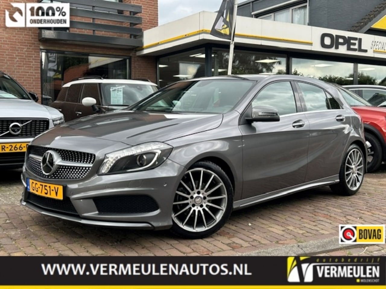 Mercedes-Benz A-klasse - A 180 122PK AMG Line Ambition Automaat + 17"/ Navi/ Clima/ Cruise/ Xenon/ Panorama/ NL aut - AutoWereld.nl