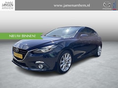 Mazda 3 - 3 2.0 GT-M , Leder, Bose, All Season, Clima, Cruise, Navi, Stoelverwarming, HUD, PDC, LKA