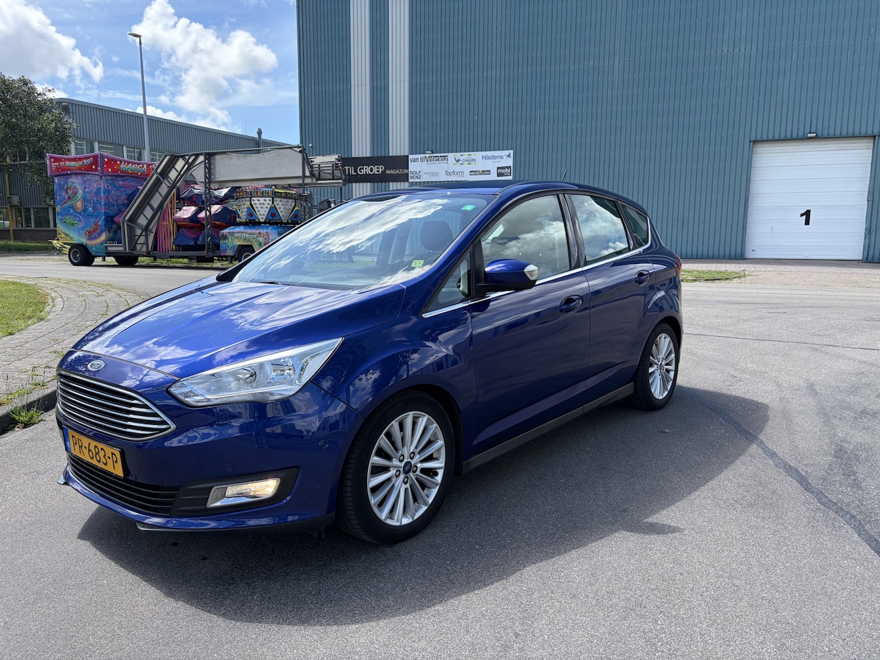 Ford C-Max - 1.0i Eco-Boost Titanium 6-Bak 126 PK. Nieuwe auto met slechts 74.000 KM !!! Eerste eigenaa - AutoWereld.nl
