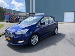 Ford C-Max - 1.0i Eco-Boost Titanium 6-Bak 126 PK. Nieuwe auto met slechts 74.000 KM Eerste eigenaar