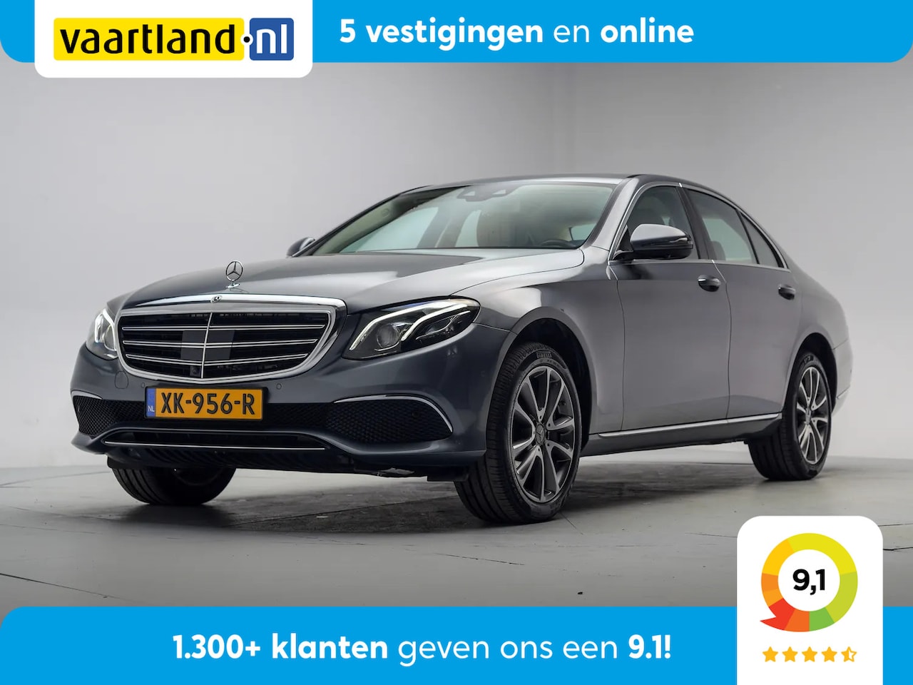 Mercedes-Benz E-klasse - 450 4MATIC Premium Aut. [ LED Leder Camera Stoelverwarming ] - AutoWereld.nl
