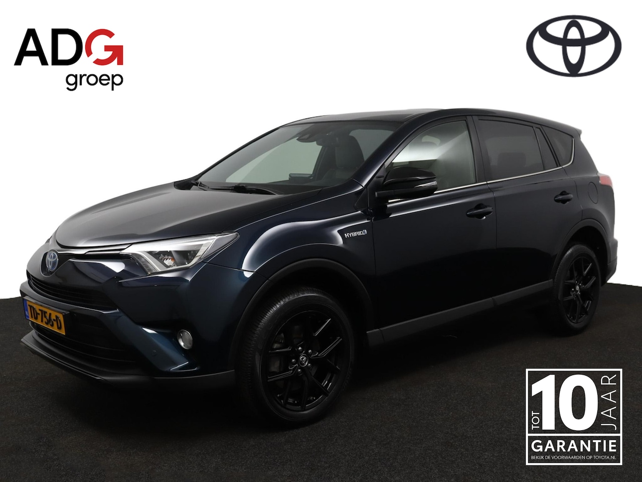 Toyota RAV4 - 2.5 Hybrid Black Edition | Adaptive Cruise Control | Stoelverwarming | Lederen Bekleding | - AutoWereld.nl