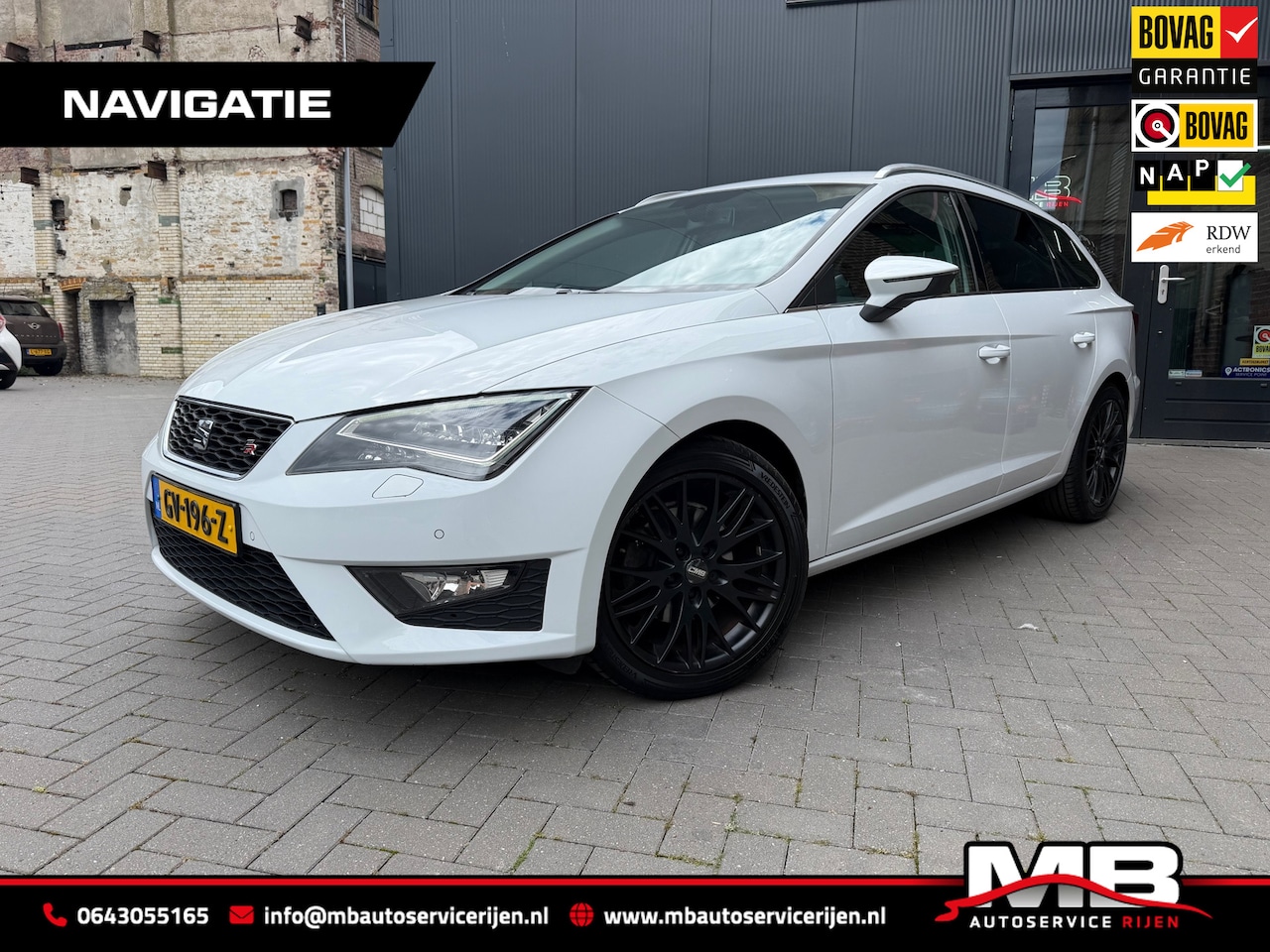 SEAT Leon ST - 1.4 TSI FR Navi, Camera, Led, Leer etc - AutoWereld.nl