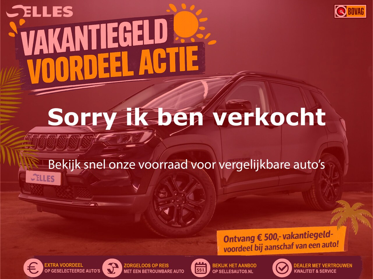 Jeep Compass - 4xe 190 Plug-in Hybrid Electric Night Eagle | SOH 93% | Airco | Climate control | Plug-in - AutoWereld.nl