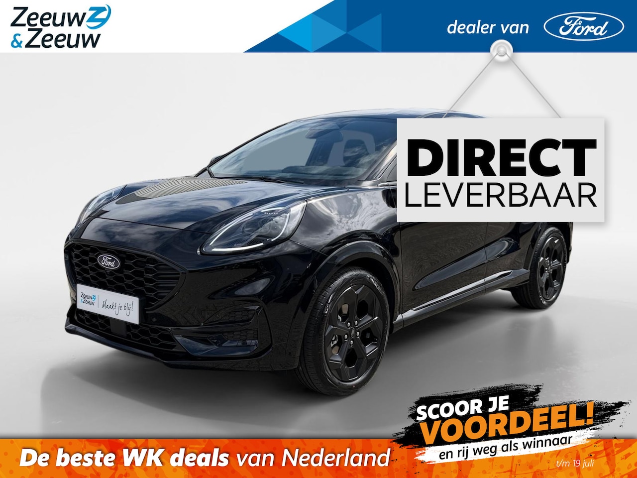 Ford Puma - 1.0 EcoBoost Hybrid BlueCruise Edition | Uit Voorraad Leverbaar | Prijs Inclusief €5.000,- - AutoWereld.nl