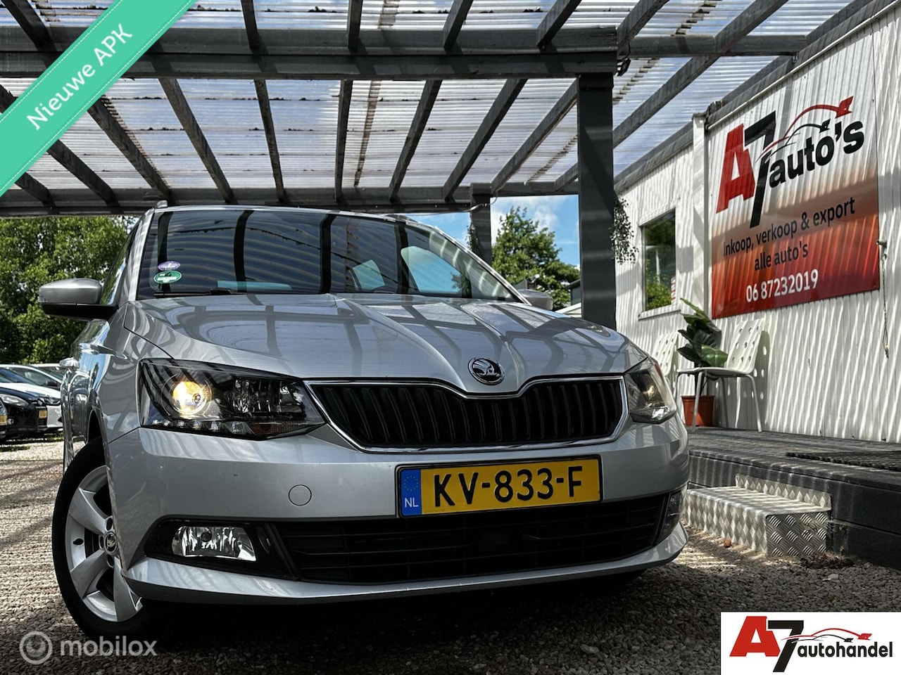 Skoda Fabia Combi - 1.2 TSI Ambition Busines Nieuwe APK//Airco - AutoWereld.nl