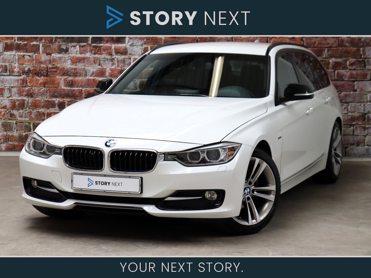 BMW 3-serie Touring - 316i High Executive Sport Line / Navigatie Professional / Leder / Stoelverwarming / Climat - AutoWereld.nl
