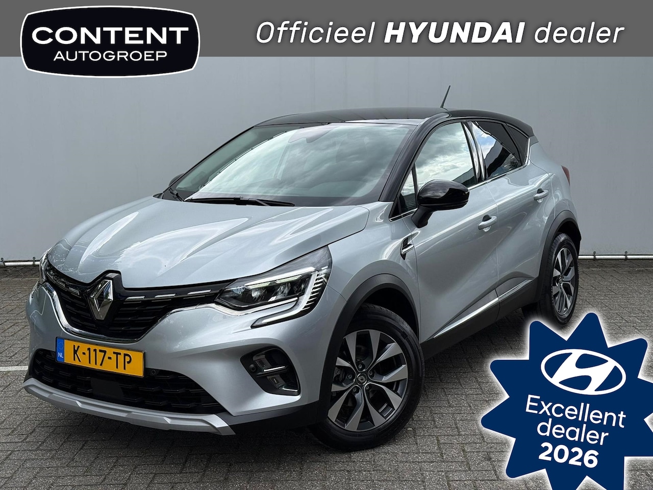 Renault Captur - TCe 140pk Intens | Navi | Cruise | Clima | Trekhaak - AutoWereld.nl