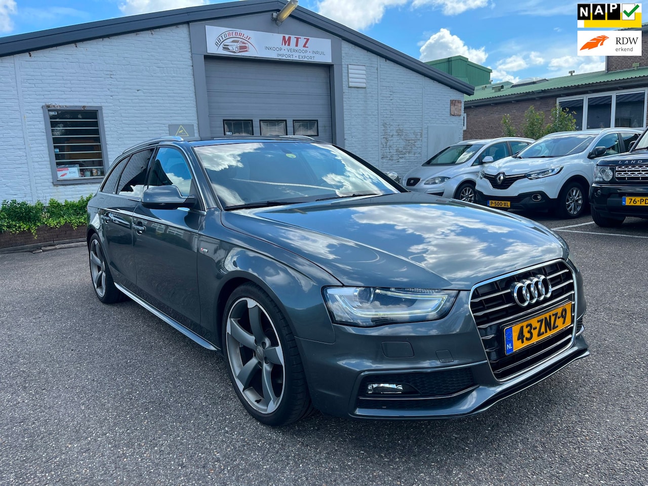 Audi A4 Avant - 2.0 TDI 3x S-Line | Aut.| Clima| Alcantara | 1E eig. - AutoWereld.nl