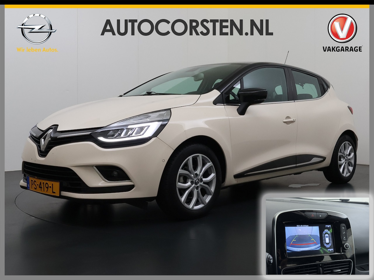 Renault Clio - 0.9TCe Navi Ecc Stoelverwarming Camera Pdc Cruise Control Intens Lmv Isofix Led Regen-Lich - AutoWereld.nl