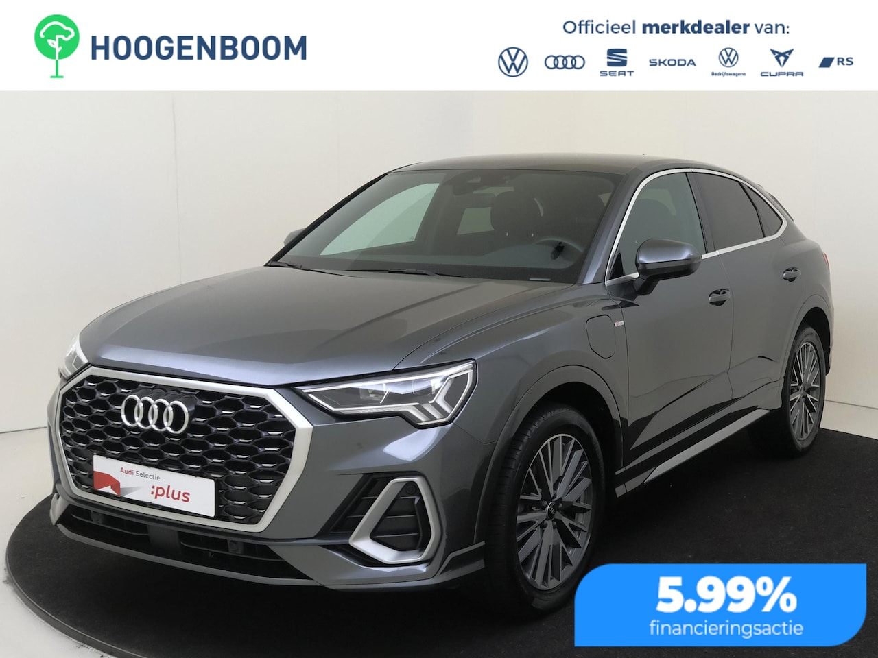 Audi Q3 Sportback - 45 TFSI e S Edition | SoH 90% | Navigatie Plus | Keyless | Elektrische achterklep | Achter - AutoWereld.nl