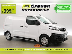 Opel Vivaro-e - 75 kWh L2H1 | Snelladen | SOH 99% | Airco | Cruise | Carplay | 3 Zits | Parkeersens