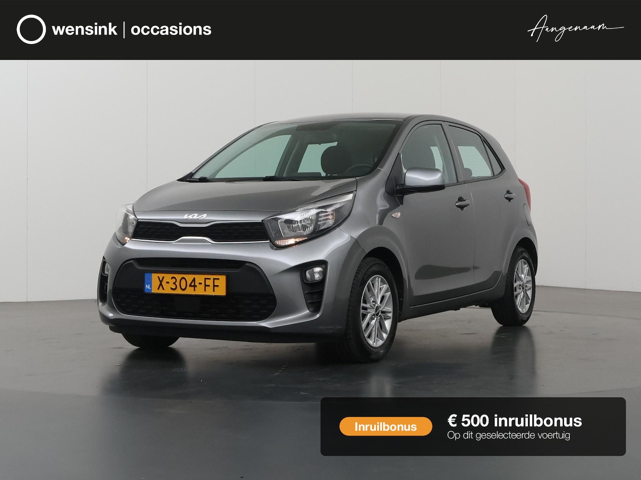 Kia Picanto - 1.0 DPi DynamicLine | Apple/Android Carplay | Parkeercamera | Airco | Cruise control | Blu - AutoWereld.nl