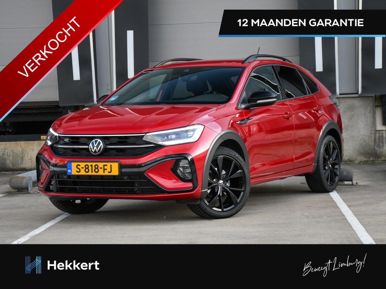 Volkswagen Taigo - R-Line Business 1.0 TSI 110pk Automaat 18''LM | LED | ADAPT. CRUISE | TREKHAAK | NAVI | PD - AutoWereld.nl