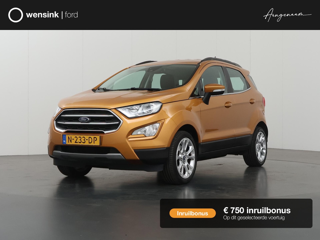 Ford EcoSport - 1.0 EcoBoost Titanium | Trekhaak | Cruise Control | Climate Control | Apple Carplay / Andr - AutoWereld.nl