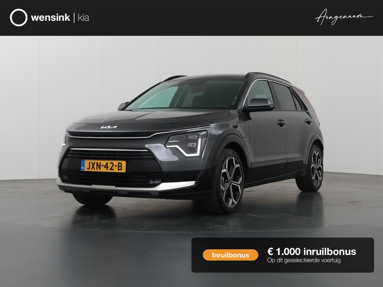 Kia Niro - 1.6 GDi PHEV DynamicPlusLine | 18” lichtmetalen velgen | Elektrisch verstelbare bestuurder - AutoWereld.nl