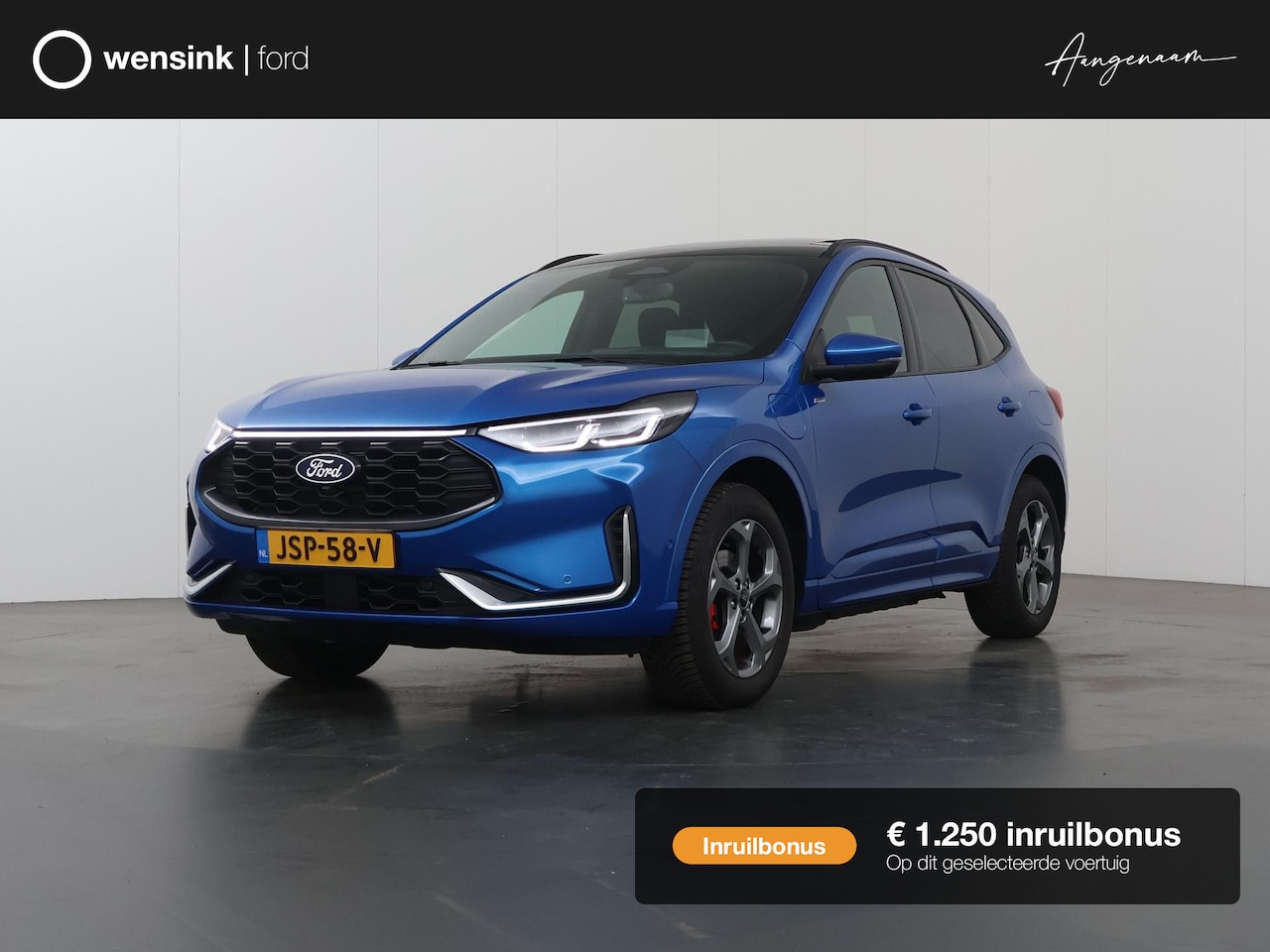 Ford Kuga - 2.5 PHEV ST-Line X | Elekt. inklapbare Trekhaak | Panoramadak | Winterpakket | Head Up | M - AutoWereld.nl