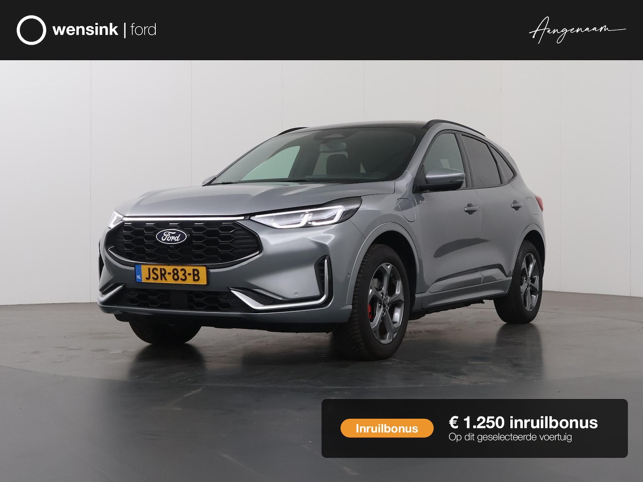 Ford Kuga - 2.5 PHEV ST-Line X | Elekt. inklapbare Trekhaak | Panoramadak | Winterpakket | Head Up | M - AutoWereld.nl