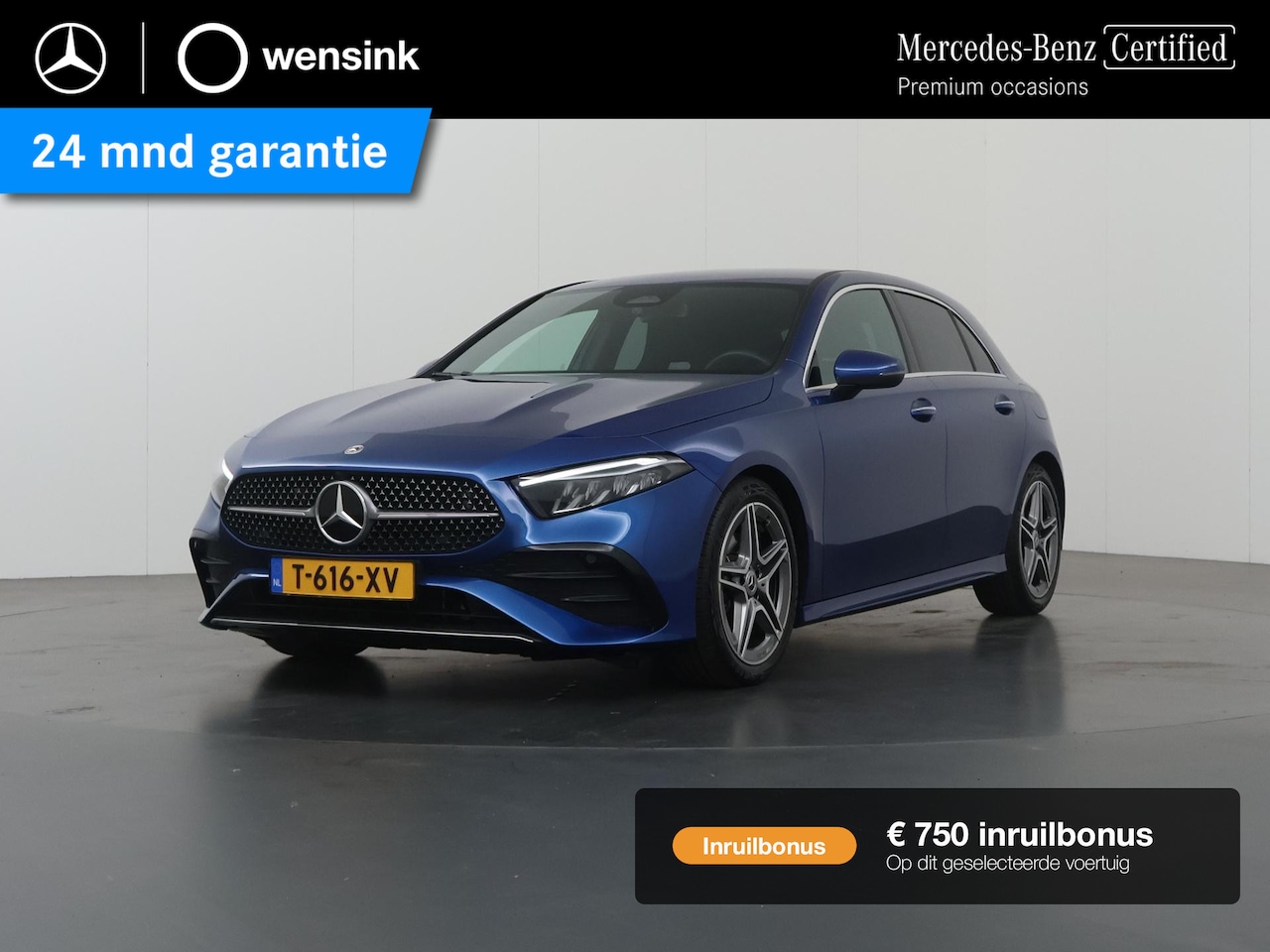 Mercedes-Benz A-klasse - 180 AMG Line | Stoelverwarming |Widescreen | Sfeerverlichting | Getint glas | Achteruitrij - AutoWereld.nl
