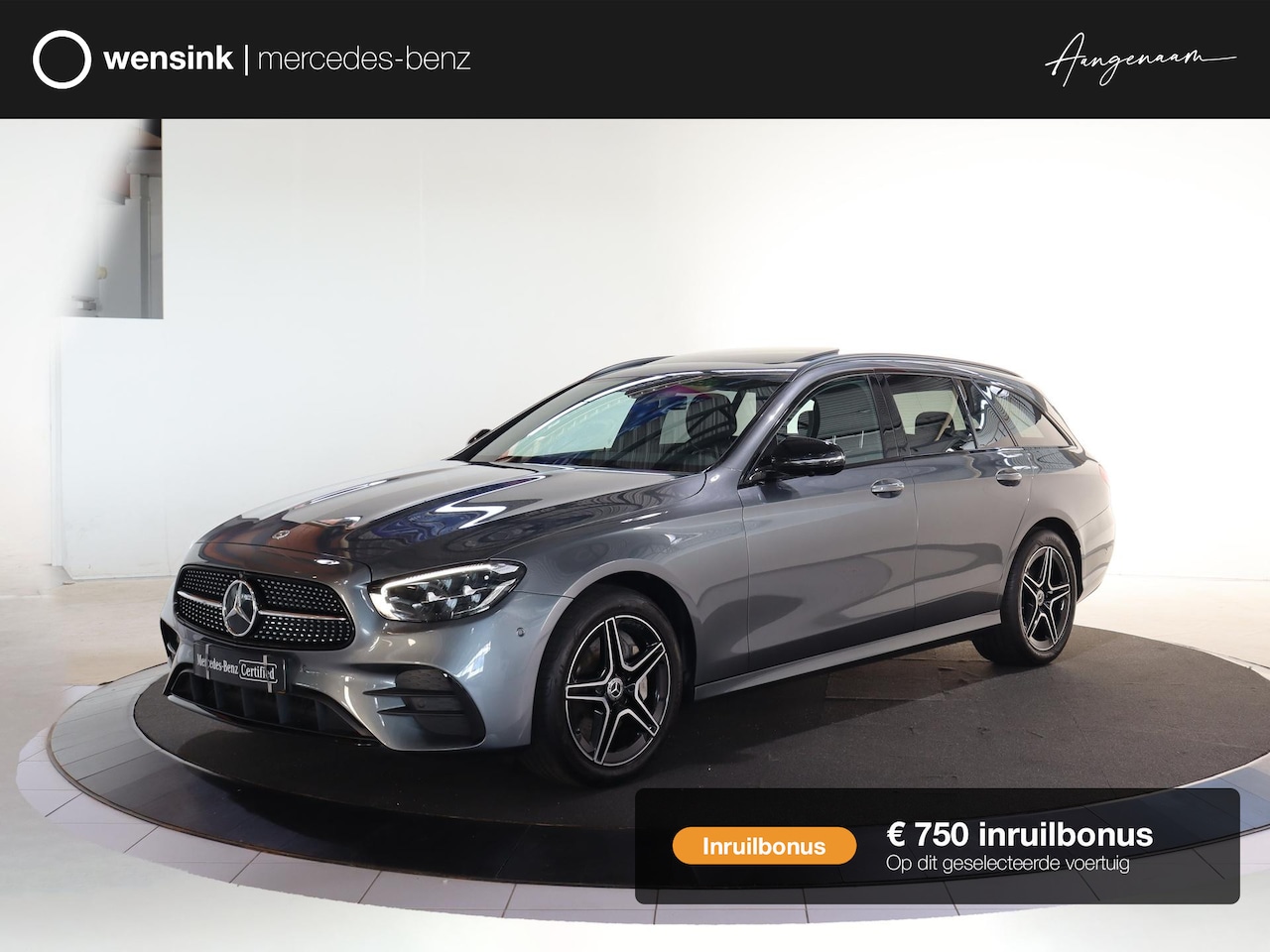 Mercedes-Benz E-klasse Estate - 300 e Business Solution AMG | Night | Panoramadak | Trekhaak | Widescreen | Stoelverwarmin - AutoWereld.nl