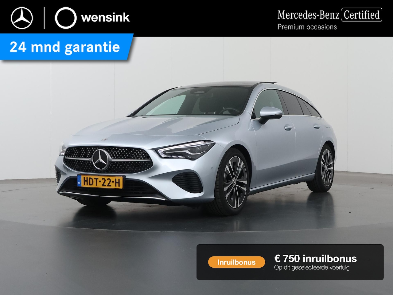 Mercedes-Benz CLA-klasse Shooting Brake - 180 Star Edition Luxury line | Camera | Panoramadak | Stoelverwarming | - AutoWereld.nl