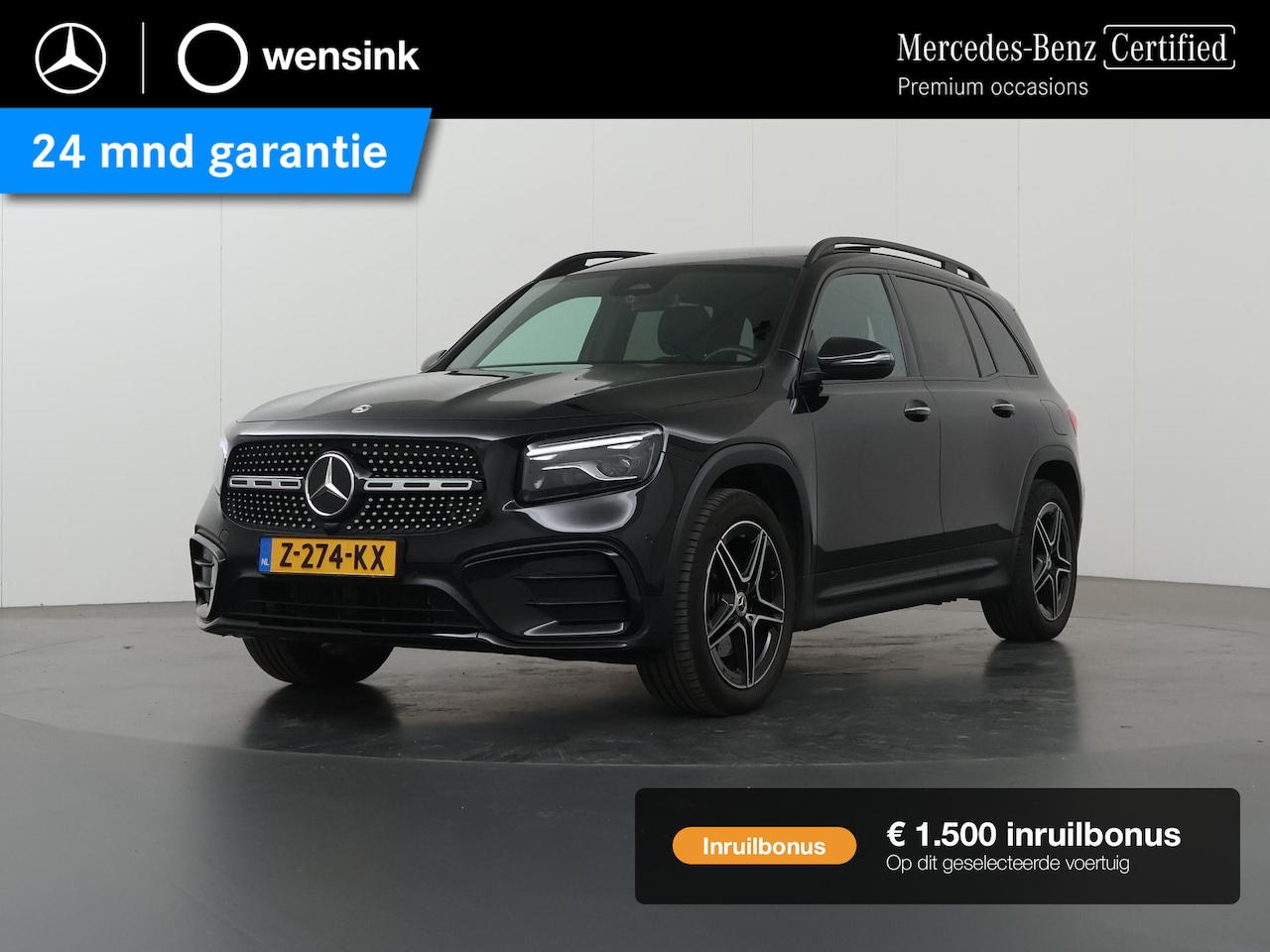 Mercedes-Benz GLB - 180 AMG Line | Night | Panoramadak | Multibeam | 19" lichtmetalen velgen | Keyless | Wides - AutoWereld.nl