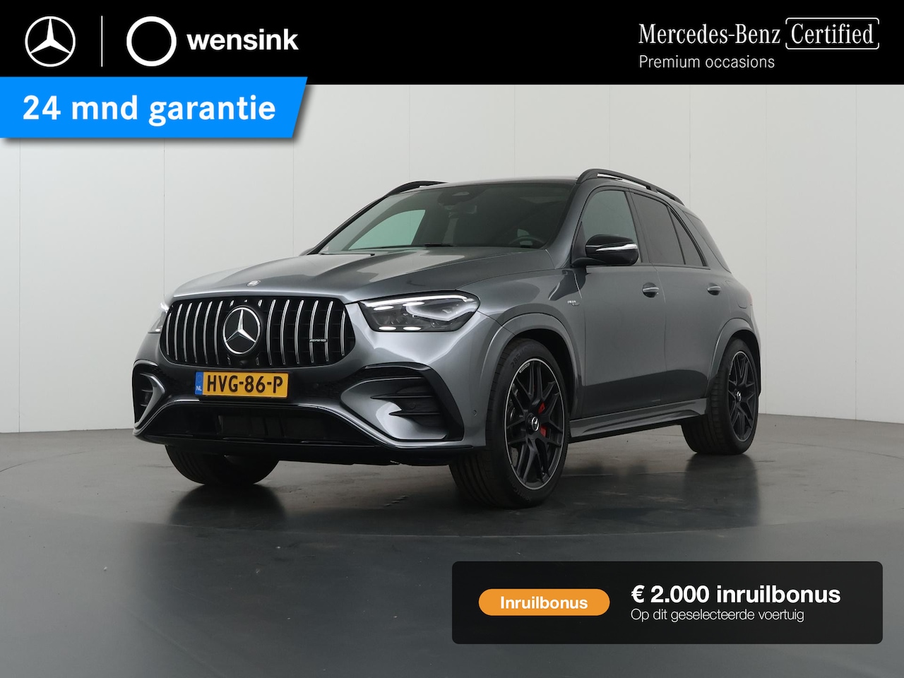 Mercedes-Benz AMG GLE - 53 Hybrid 4MATIC+ Night Edition | Luchtvering | Burmester | Panoramadak | 22" lichtmetalen - AutoWereld.nl
