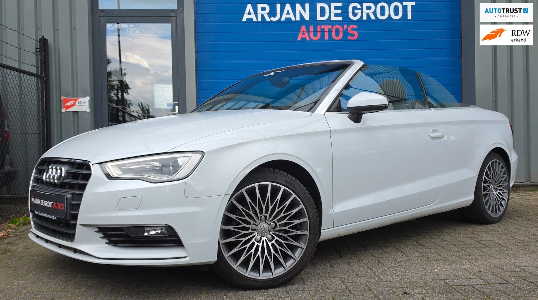 Audi A3 Cabriolet - 1.4 TFSI 140PK Navi Clima Cruise Xenon Sportstoelen LED - AutoWereld.nl