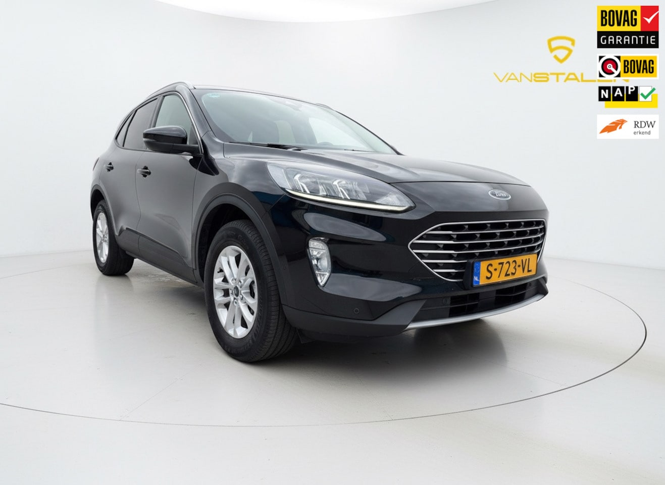 Ford Kuga - 2.5 PHEV Titanium|Stoelverwarming V en A|Stuurverwarming|1ste eig.|Camera|Zeer netjes - AutoWereld.nl