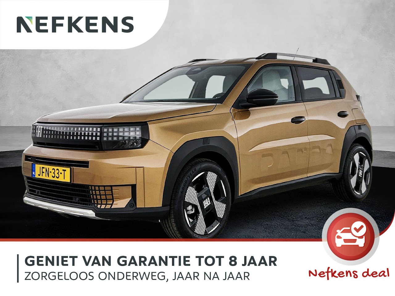 Fiat Grande Panda - 1.2 Hybrid La Prima | Climate Control | Navigatie | Cruise Control | Achteruitrijcamera | - AutoWereld.nl