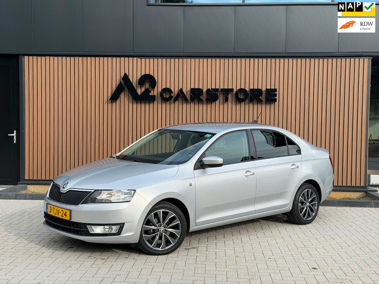 Skoda Rapid - 1.2 TSI Greentech Ambition Businessline NAP APK AIRCO NETTE AUTO - AutoWereld.nl