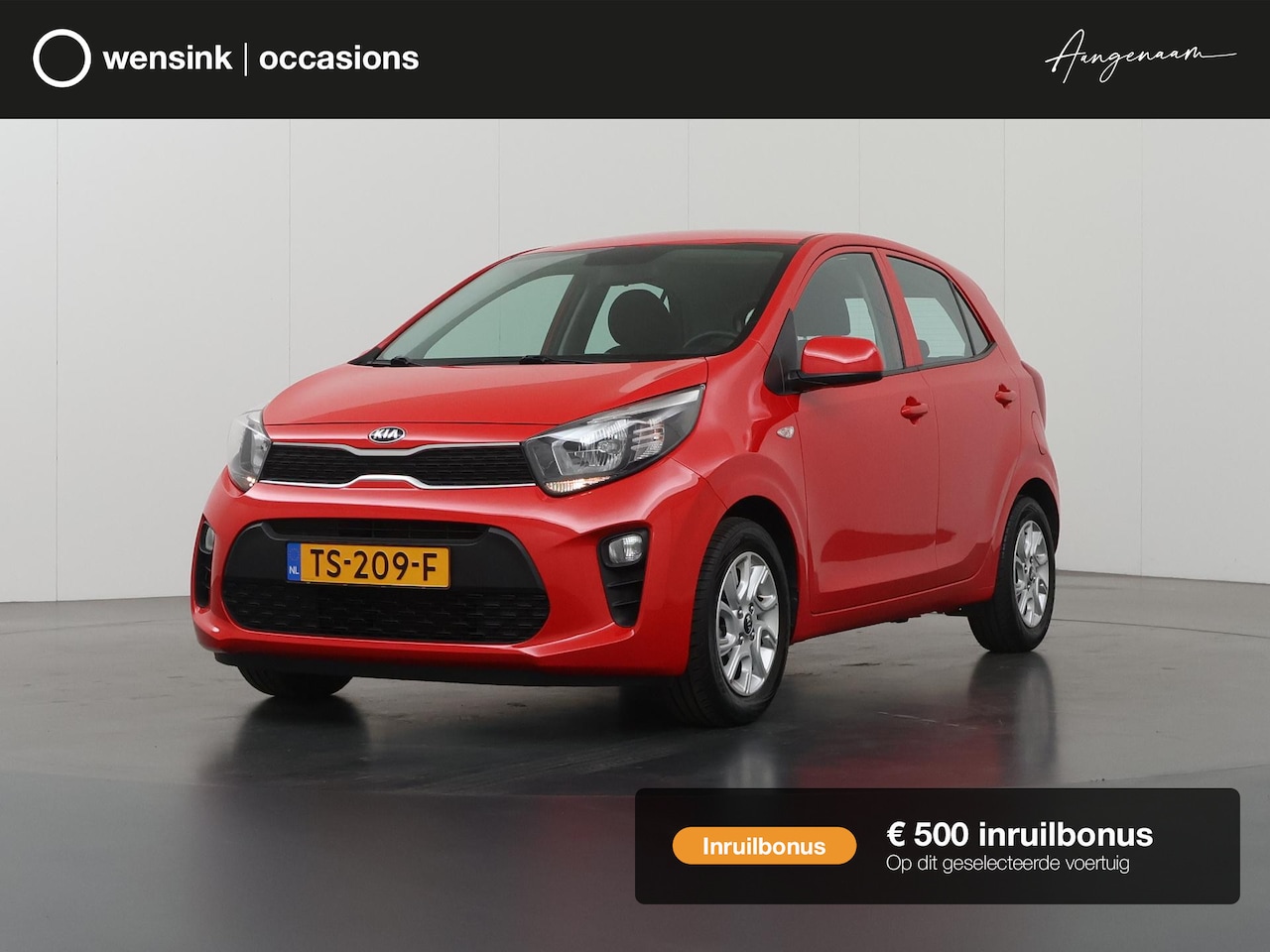Kia Picanto - 1.0 CVVT ComfortPlusLine Navigator | Cruise Control | Airco | Navigatiesysteem | Parkeerca - AutoWereld.nl