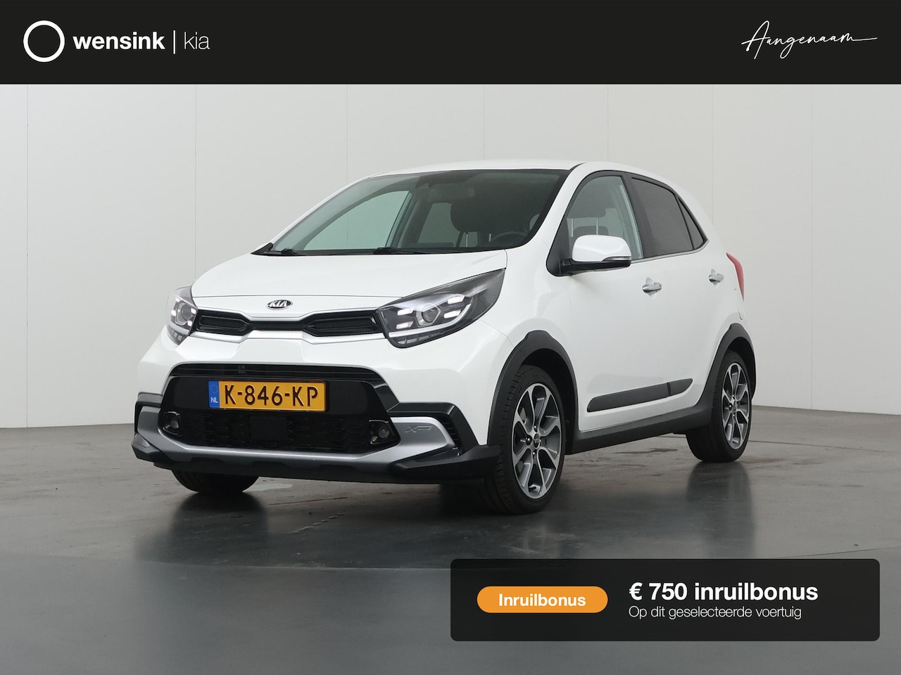 Kia Picanto - 1.0 T-GDi X-Line 5p | Lederen Bekleding | Stoel/Stuurwielverwarming | Keyless | Navigatie - AutoWereld.nl