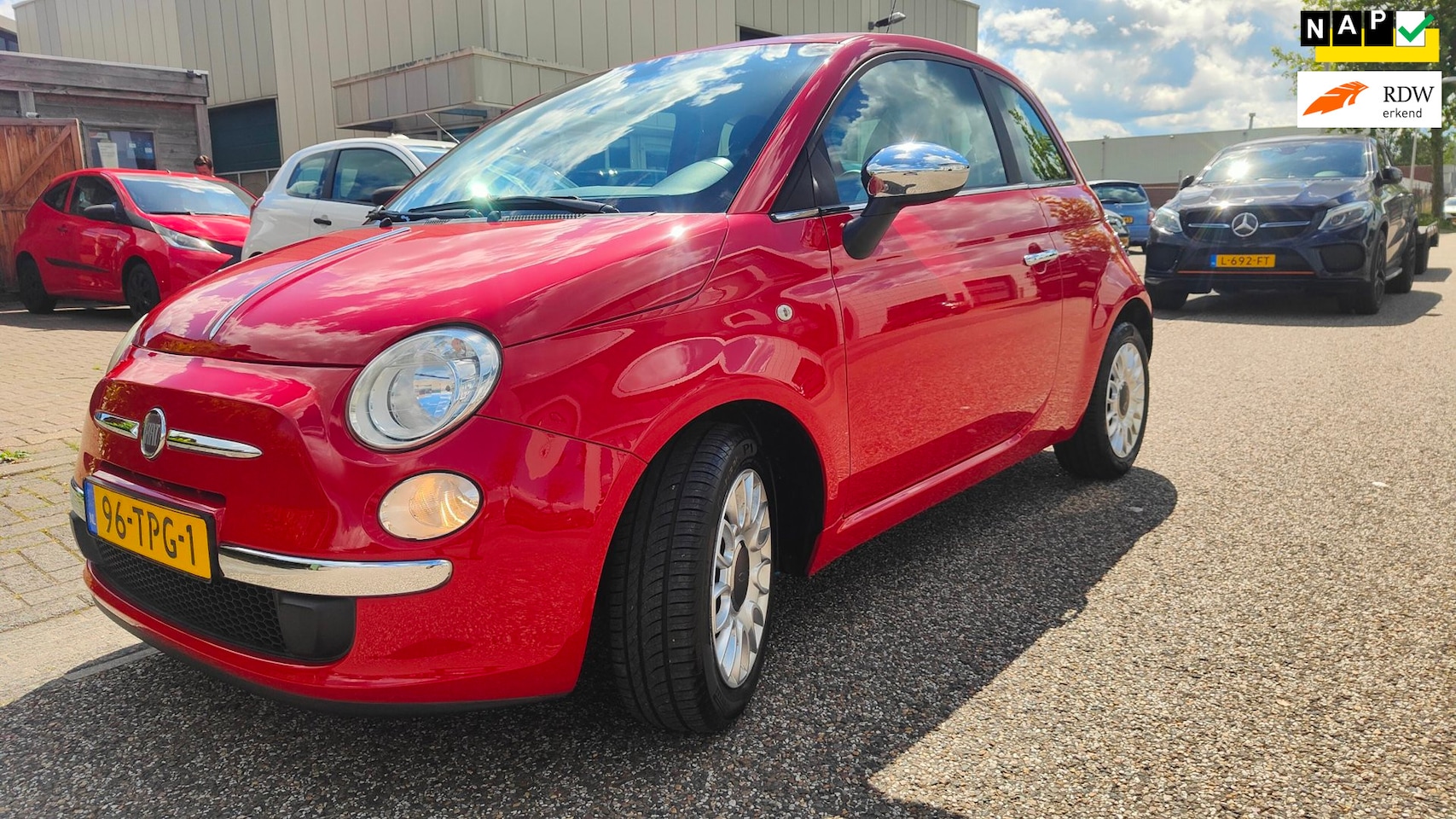 Fiat 500 - 1.2 Easy Top staat - AutoWereld.nl