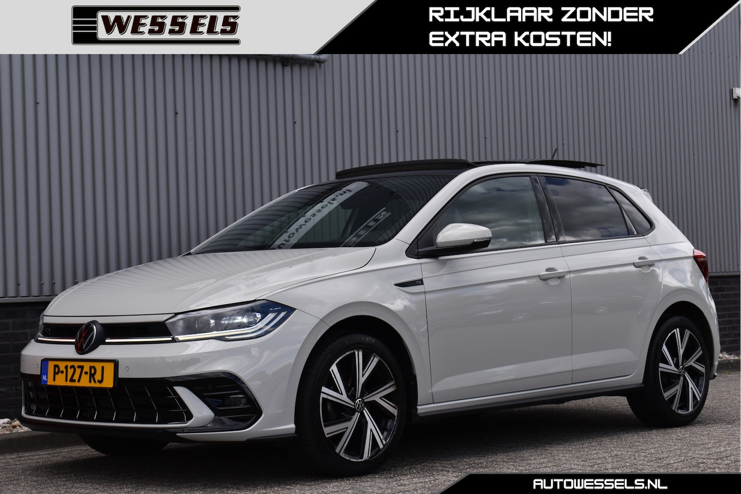 Volkswagen Polo - 1.0 TSI R-Line Panorama, Virtual cockpit, Beats, Adaptive cruise, Camera, IQ light, Stoelv - AutoWereld.nl