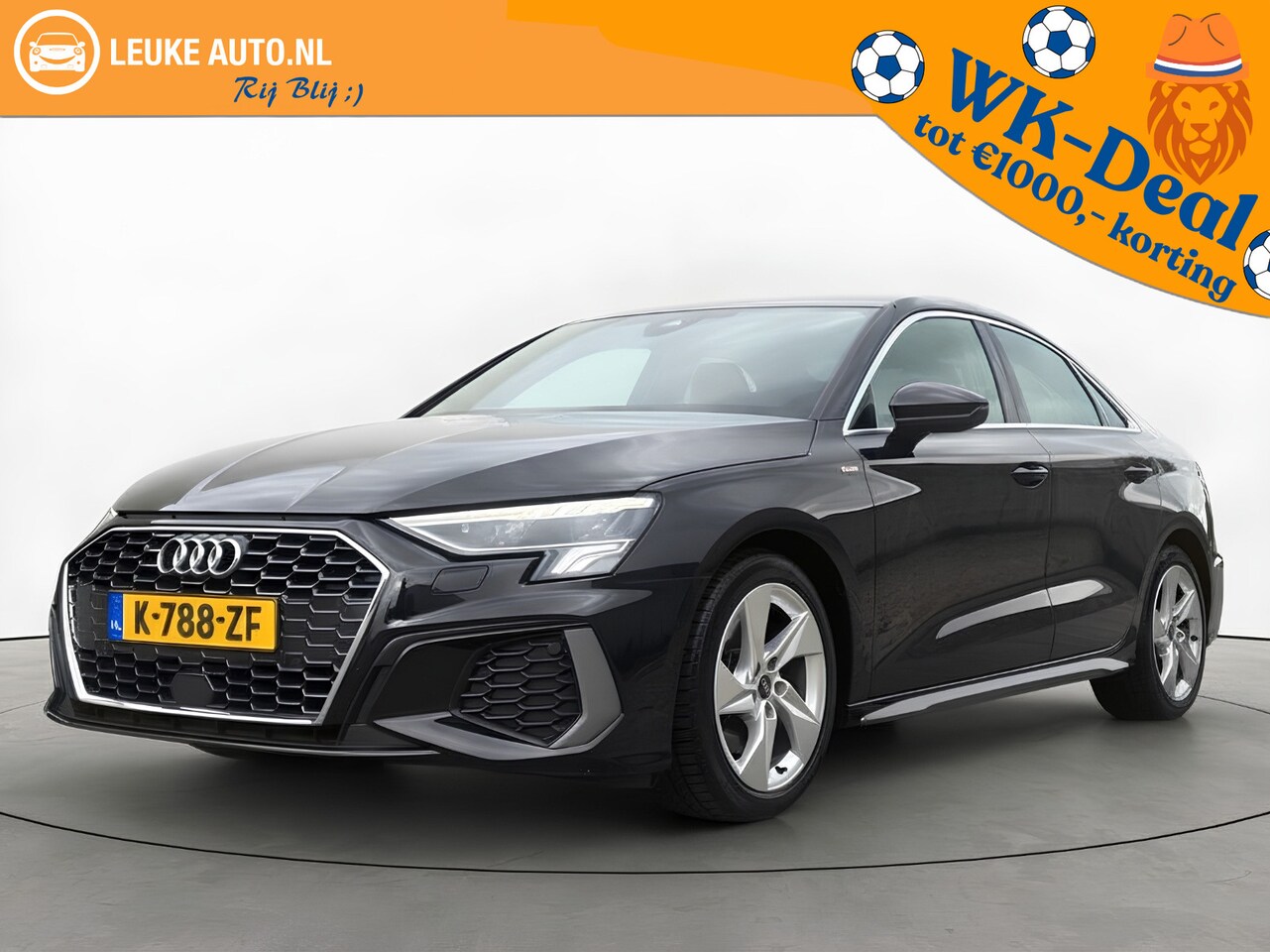 Audi A3 Limousine - 35 TFSI 150PK 2X S-Line *NL-AUTO* - AutoWereld.nl