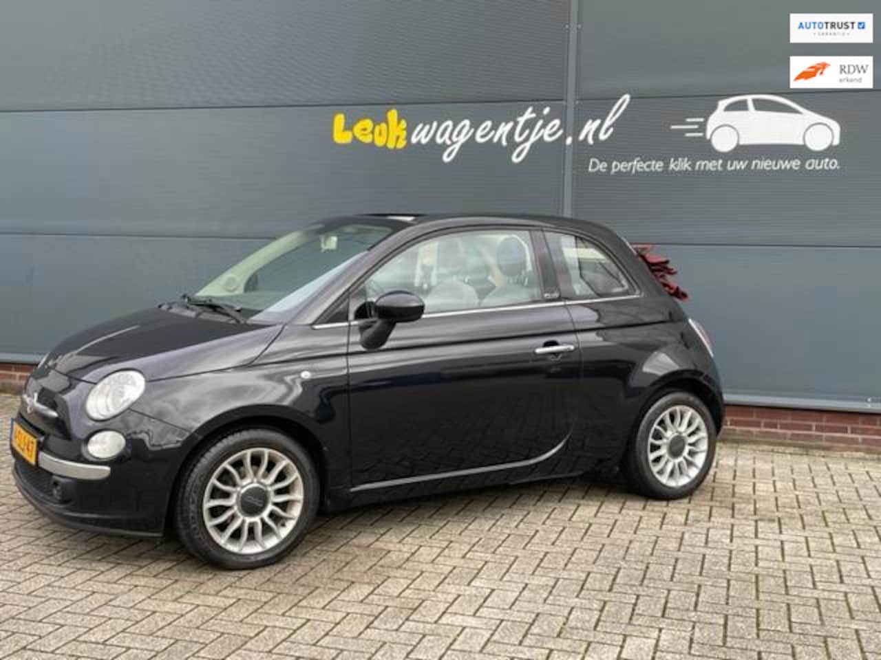 Fiat 500 C - 0.9 TwinAir Lounge Cabrio *airco *bluetooth - AutoWereld.nl