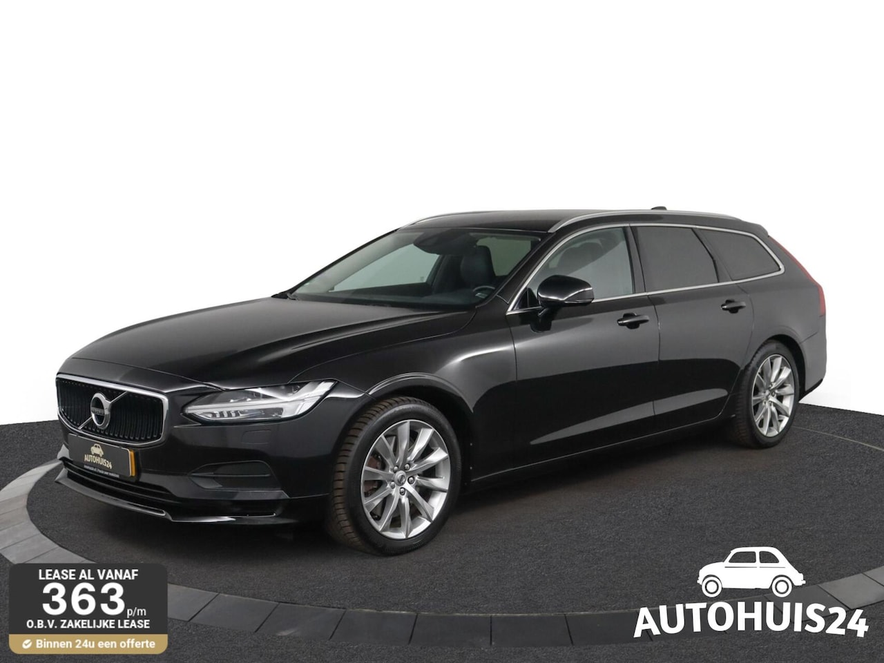 Volvo V90 - 2.0 T4 Momentum KEYLESS|TREKHAAK|PILOT|LED|LEDER - AutoWereld.nl