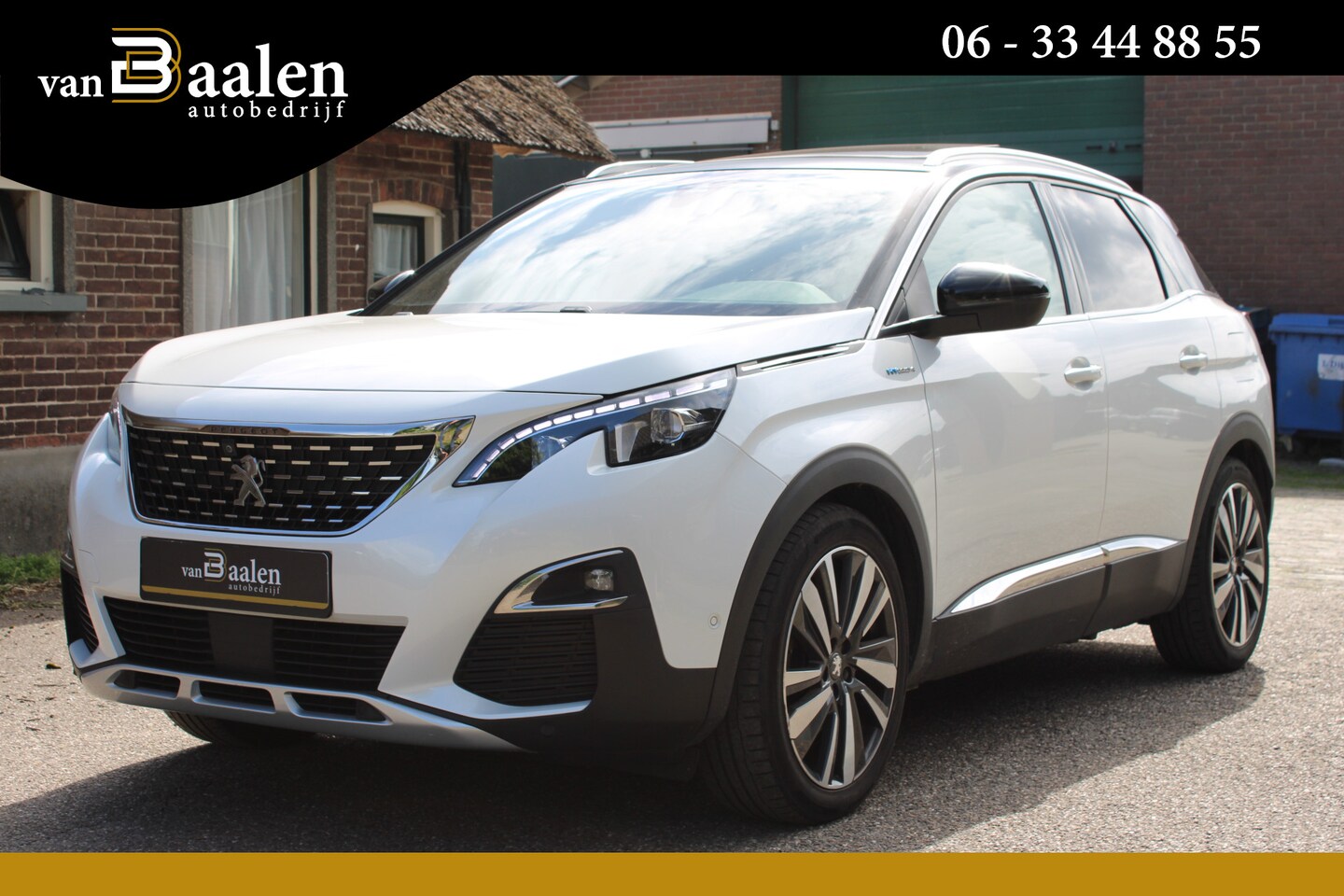 Peugeot 3008 - 1.6 HYbrid4 300 GT Avantage SOh 94,8% PHEV PANO TH LED 62000KM!! - AutoWereld.nl