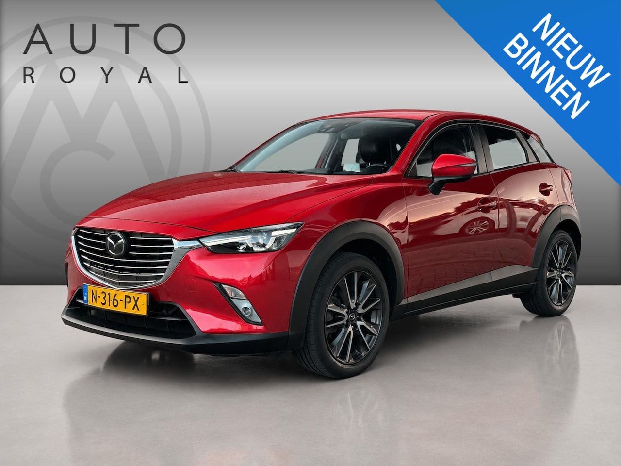 Mazda CX-3 - 2.0 SkyActiv-G 150 GT-M 4WD CRUISE | HEAD UP DISPLAY | CAMERA | STOELVERWARMING | NAVI | C - AutoWereld.nl