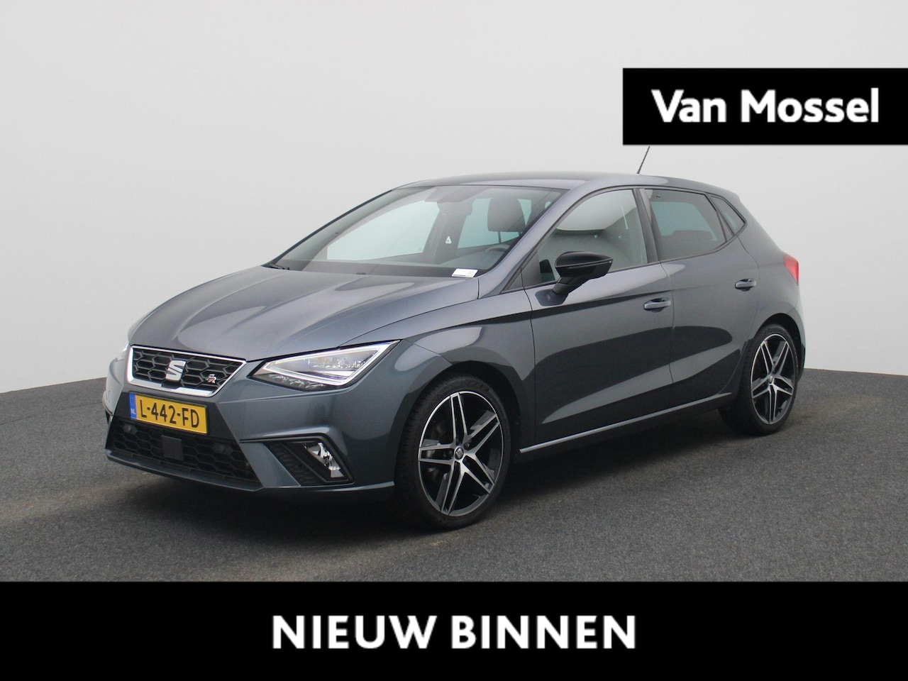 SEAT Ibiza - 1.0 TSI FR Business Intense Plus Metallic lak | Navigatie | Parkeersensoren | 18 Inch. Lm - AutoWereld.nl