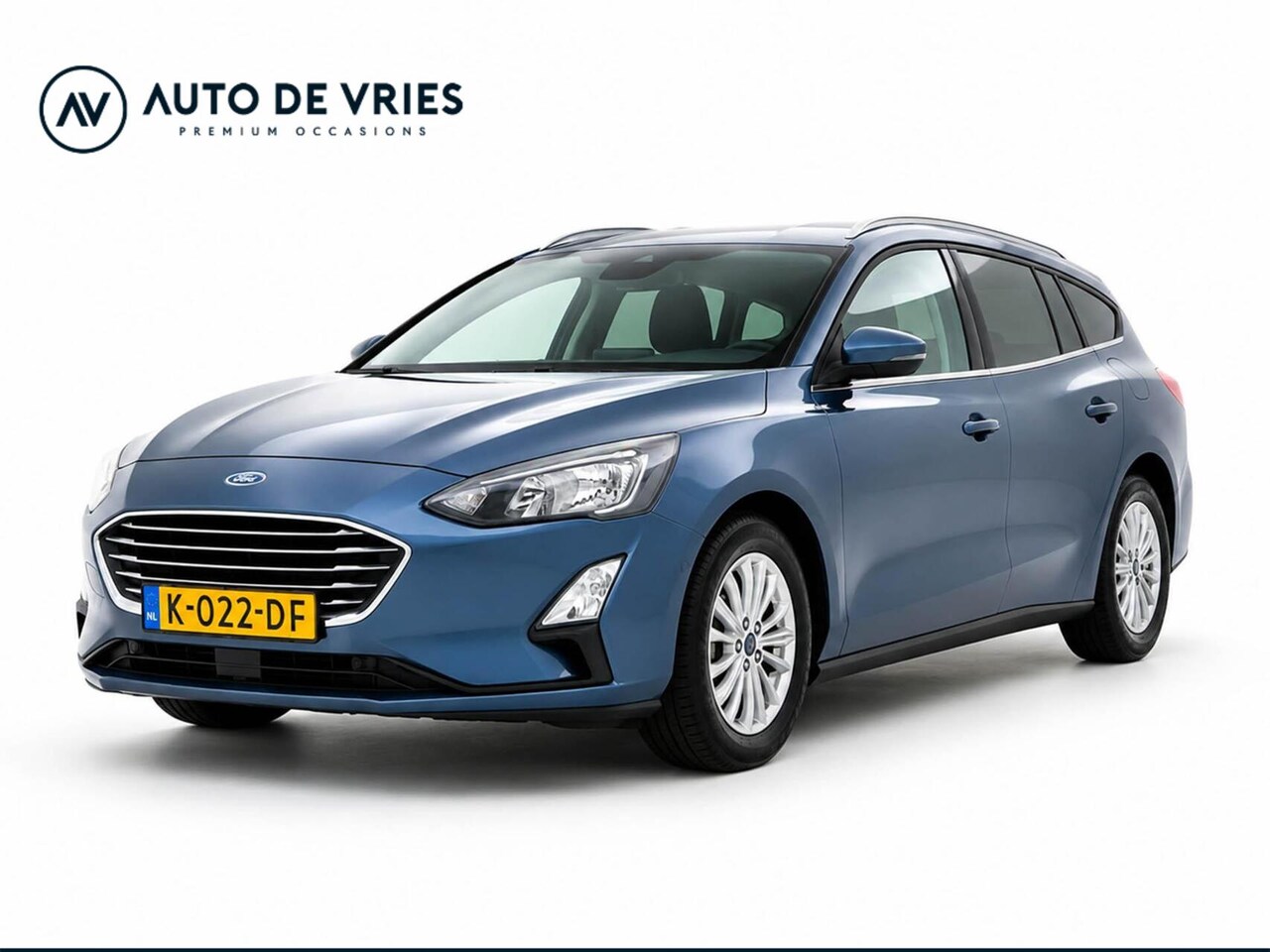 Ford Focus Wagon - 1.0 EcoBoost Hybrid 125pk Titanium X Business | ECC | Navigatie | Achteruitrijcamera - AutoWereld.nl