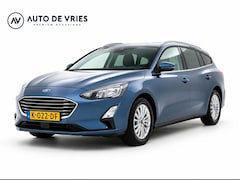 Ford Focus Wagon - 1.0 EcoBoost Hybrid 125pk Titanium X Business | ECC | Navigatie | Achteruitrijcamera