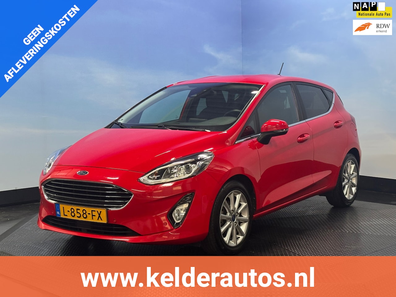 Ford Fiesta - 1.0 EcoBoost Titanium X Navi | Clima | Cruise | Camera | B&O | PDC - AutoWereld.nl