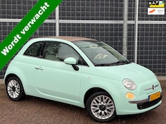 Fiat 500 C - |1.2 Lounge | Cabrio | clima| Verde Acqua | incl. 1 jaar Garantie