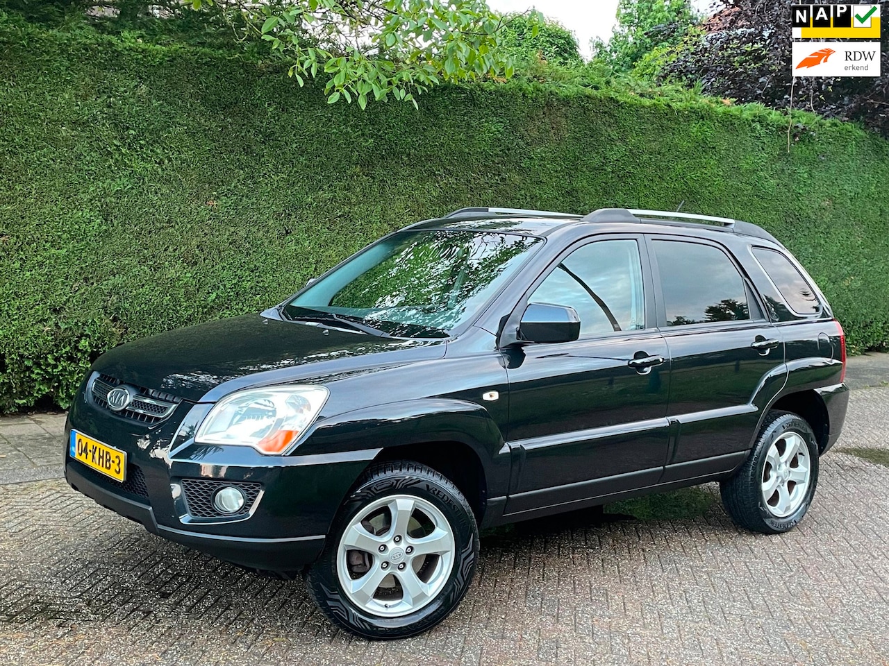 Kia Sportage - 2.0 CVVT AIRCO IJSKOUD/SCHUIFDAK/RIJDT GOED!!! - AutoWereld.nl