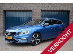Volvo V60 - 2.0 T4 Automaat R-Design Sport | Schuifdak | Keyless | Standkachel | Camera | BLIS | Leder